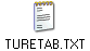 TURETAB.TXT